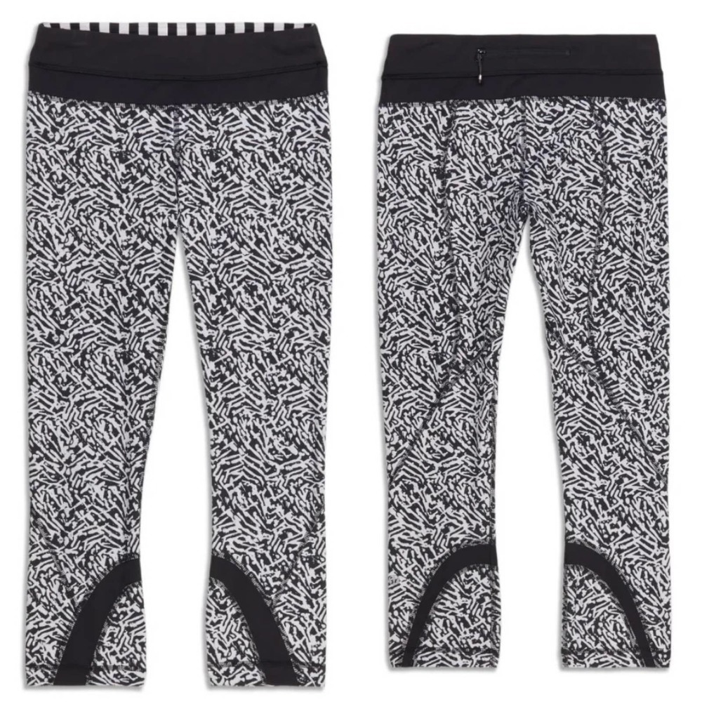 Lululemon Women's Pace Pusher Crop Leggings SZ 4